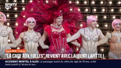 SIGNÉ BFM - "On a beaucoup, beaucoup travaillé mais on a bien rigolé": Laurent Lafitte bluffant dans son rôle de Zaza dans l'adaptation de la comédie musicale de "La Cage aux folles"