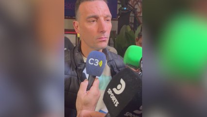 Scaloni pone en duda la Finalissima