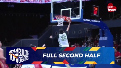 FULL SECOND HALF - San Beda Red Lions vs Benilde Blazers | NCAA Season 101 Semifinals