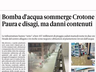 rassegna stampa calabria 5 dicembre