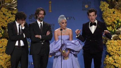 Lady Gaga and Mark Ronson Win Best Original Song for "Shallow" From 'A Star is Born' | Golden Globes 2019