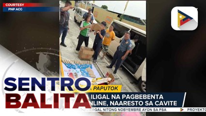 10 indibidwal, arestado dahil sa ilegal na pagbebenta ng paputok online ayon sa PNP-ACG | ulat ni Rocky Lesigues