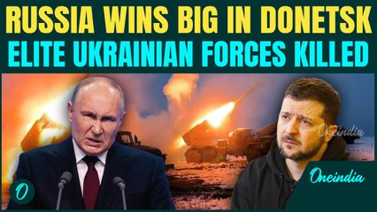 Russia TORCHES Elite Ukrainian Units in Donetsk as Thousands Die Fighting for Mere Meters of Land