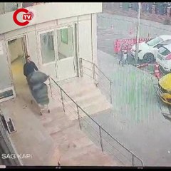 Büyükçekmece Adliyesi'ndeki hırsızlık görüntüleri ortaya çıktı