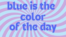 Blue Color Song for Kids | Learn the Color Blue | Blue Song Lyrics for Preschool 💙🎈🌟