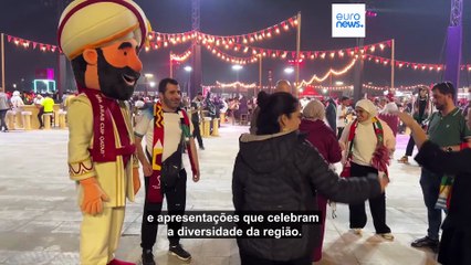 Segunda jornada da Taça Árabe tem início na zona de adeptos de Lusail Boulevard