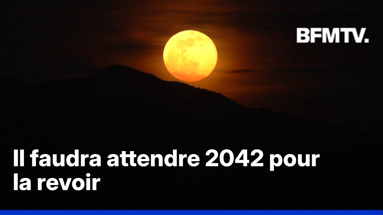 Super Lune: les images à travers le monde