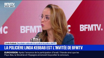 L'État n'est pas à la hauteur des policiers qui le serve", déclare Linda Kebbab, secrétaire nationale du syndicat de police UN1TÉ