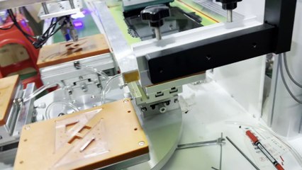 Mini Automatic Screen Printer with LEDUV Curing