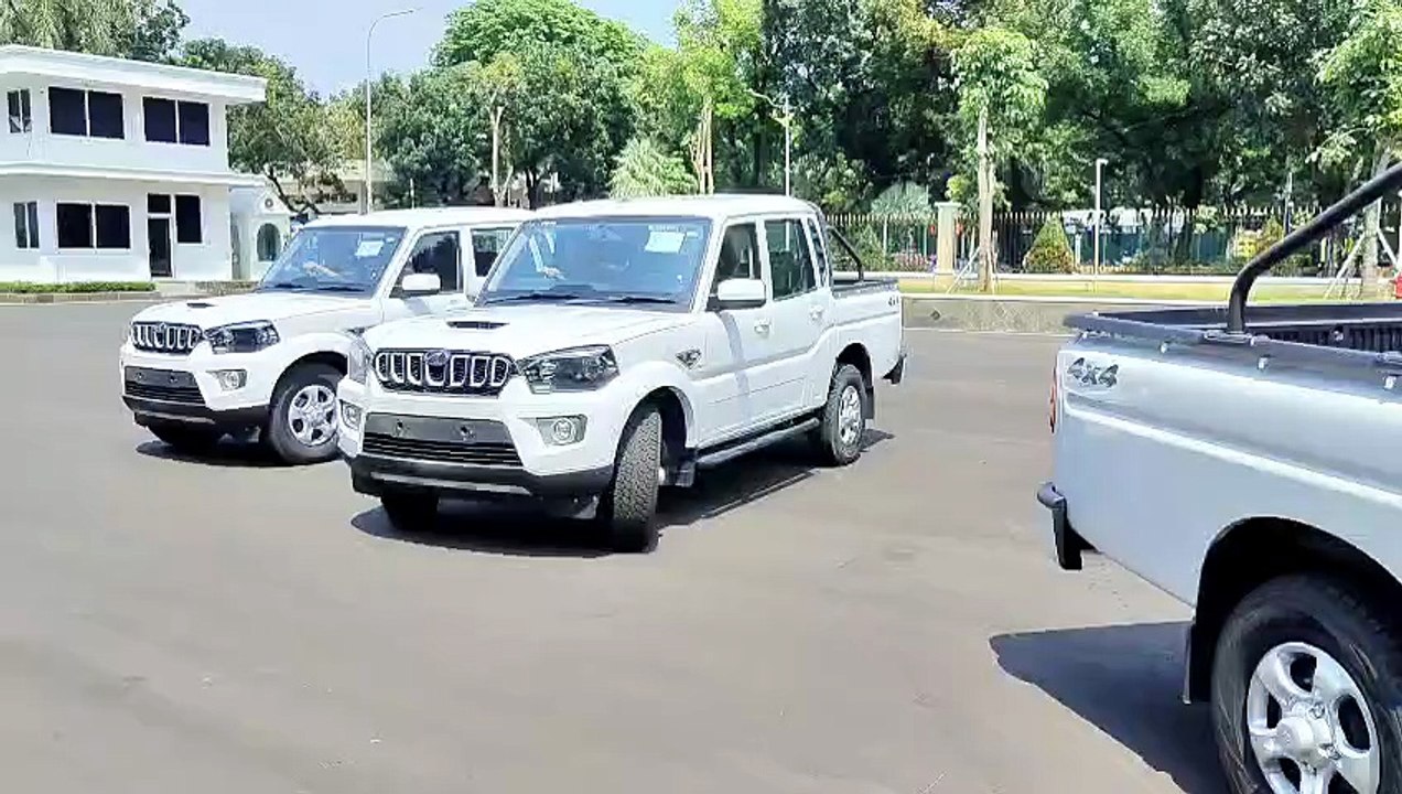 Mahindra Scorpio Double Cabin Pick-Up 4x4  dihibahkan kepada Kemenhan untuk bantuan pemulihan banjir Sumatera.