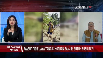 Tangis Wabup Pidie Jaya Ungkap Kondisi Korban Banjir Aceh: Daerah Kita Sudah Tidak Mampu...