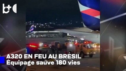 Avion avec passagers a pris feu au Brésil — réaction rapide de l’équipage a sauvé des vies