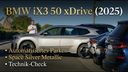 BMW iX3 50 xDrive – So funktioniert das autonome Einparken