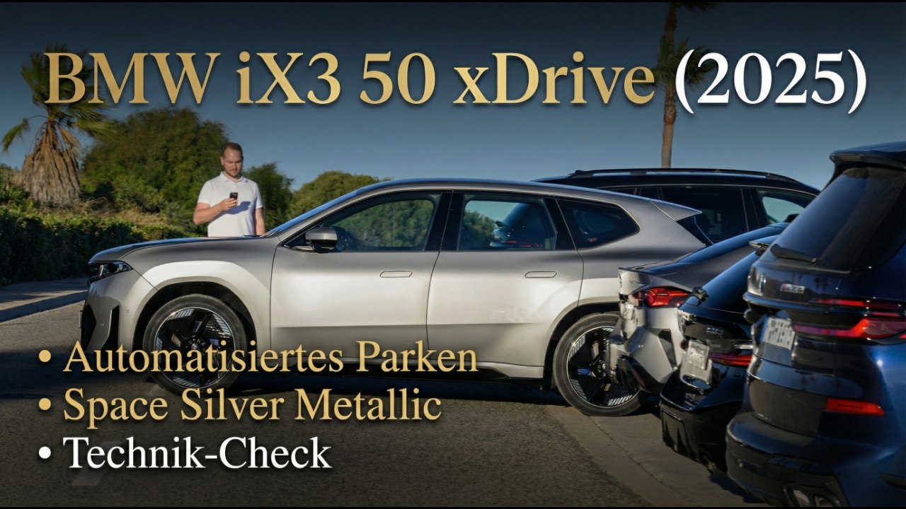 BMW iX3 50 xDrive – So funktioniert das autonome Einparken