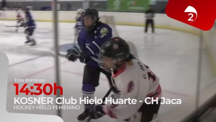 Este domingo en el canal 2 de Navarra Televisión, Kosner Club Hielo Huarte-CH Jaca, a las 14:30 horas