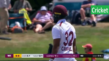 New Zealand vs West Indies 1st Test D4 Highlights 2025