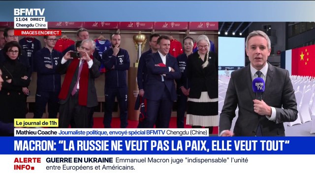 Guerre en Ukraine: Emmanuel Macron veut accroître la pression sur l'économie russe