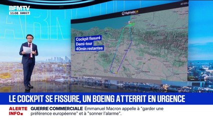 LES ÉCLAIREURS - "Je me suis vu mourir": le pare-brise du cockpit d'un avion qui ralliait Biarritz à Marrakech se fissure en plein vol