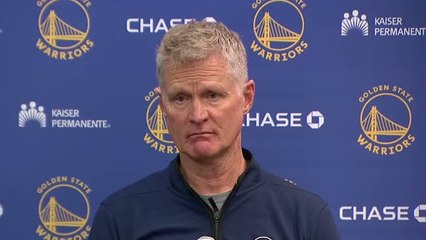Warriors - Kerr : "Nous méritions de gagner"