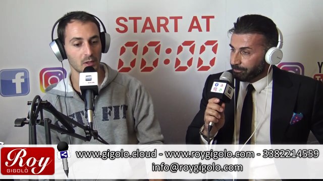Roy Gigolo intervista a Radio canale Italia