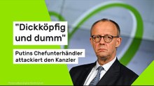 "Dickköpfig und dumm" - Putins Chefunterhändler attackiert den Kanzler