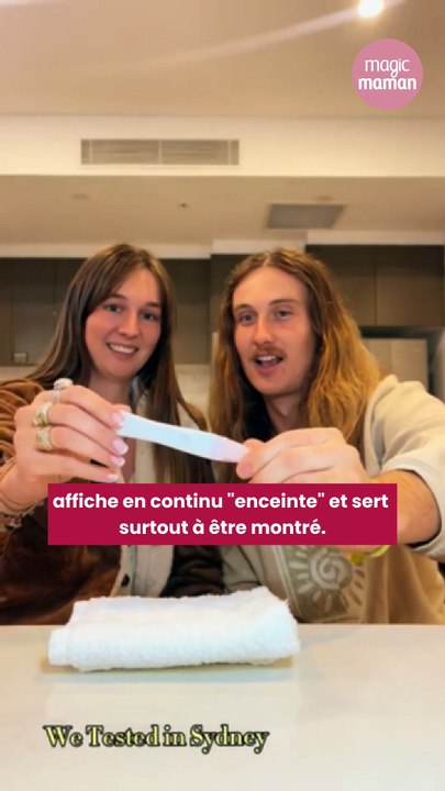 Clearblue sort un test de grossesse à strass et il a été conçu pour être instagrammable !