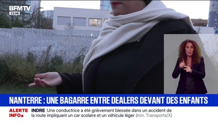 "C'est inadmissible": des parents d'élèves réagissent à l'intrusion d'un individu dans une école de Nanterre durant une bagarre entre dealers