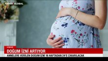 Doğum izni artıyor