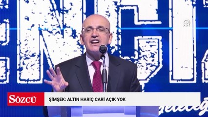 Bakan Şimşek: “Vatandaşlarımızın ithal ettiği altınları bir kenara bırakırsanız, Türkiye’de neredeyse cari açık kalmadı”