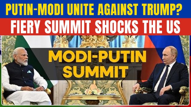 Putin-Modi CHALLENGE Trump in FIERY Meet: FULL VIDEO of Putin-Modi Bilateral Summit | Watch