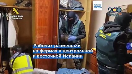 Испания: более 300 иностранцев держали в рабстве на фермах