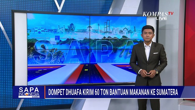 60 Ton Bahan Makanan Dari Dompet Dhuafa Dikirim ke Korban Bencana Sumatera| SAPA SIANG