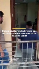 Diretora de creche presa
