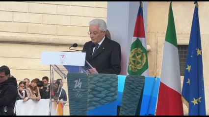 Milano-Cortina, Mattarella: chiediamo la tregua olimpica