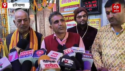 मिजोरम के राज्यपाल वीके सिंह पहुंचे भिवानी, देवसर धाम में माता रानी के किए दर्शन, लिया कुलदेवी का आशीर्वाद