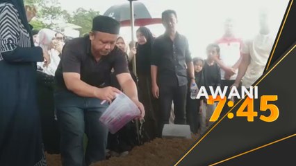 Kanak-kanak lemas, selamat dikebumikan