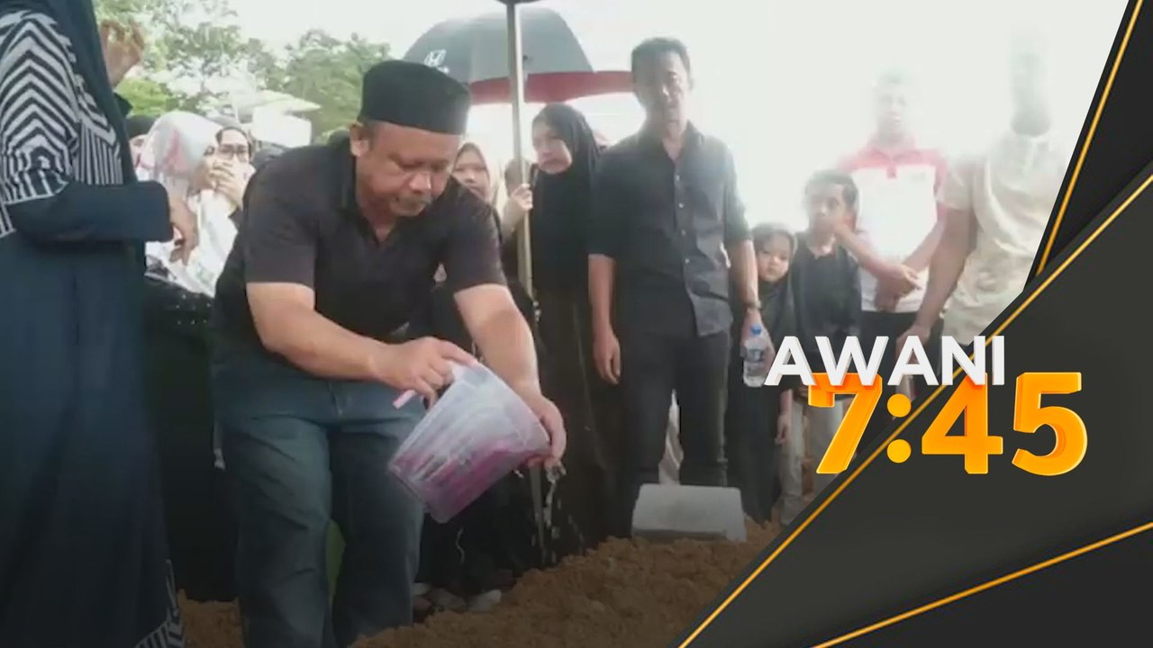 Kanak-kanak lemas, selamat dikebumikan