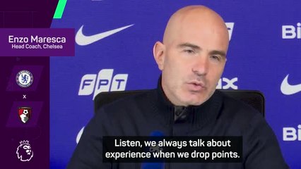 Maresca insists experience is not a problem at Chelsea