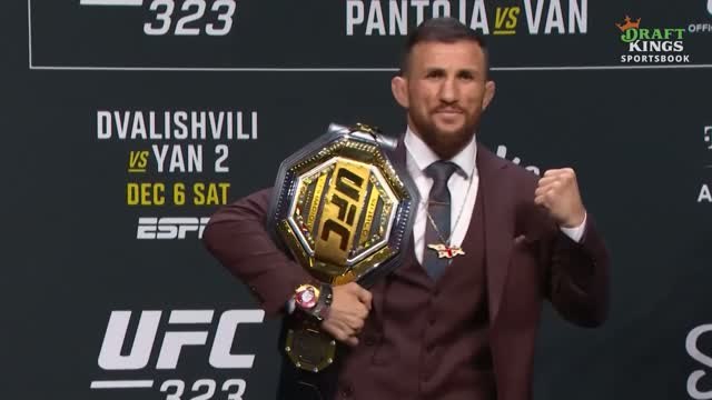 UFC 323 - Le premier face-off entre Dvalishvili et Yan