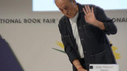 Serrat abandona un acto en la FIL Guadalajara