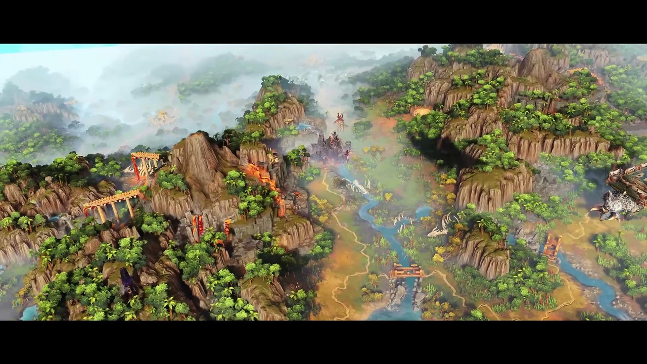 Total War WARHAMMER III - Lords of the End Times - Campaign Fly Over