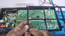 Haier DC inverter ac E7 error code inverter ac PCB training center Babar PCB