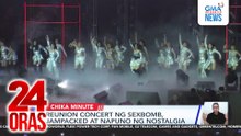Reunion concert ng Sexbomb, jampacked at napuno ng nostalgia | 24 Oras