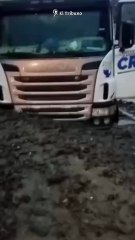 Alerta En la Puna Salteña, fuertes precipitaciones y caída de piedras de los cerros.