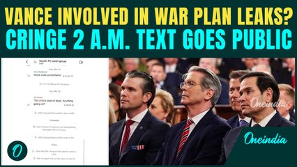 US Yemen Houthi Strikes SIGNALGATE EXPLODES Again! Jd Vance’s Bizarre Late-night Message LEAKS