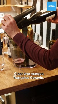 Au bar le Cercle des arômes à Rouen, un procédé ingénieux pour conserver les vins