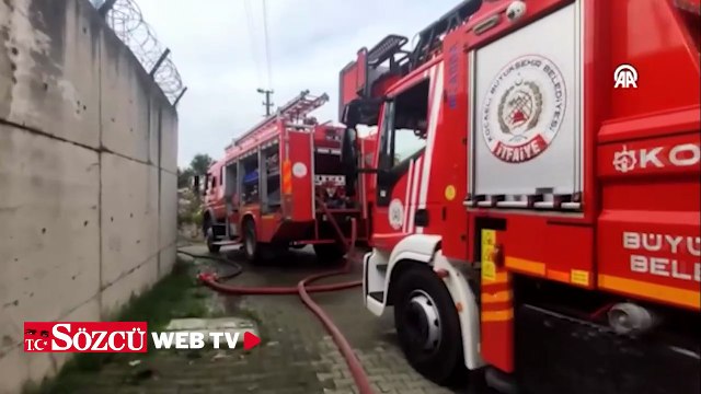70 yaşındaki yürüme engelli, prefabrikte çıkan yangında öldü