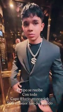 La emoción de José María Muscari ante el importante logro de su hijo Lucio y sus planes futuros