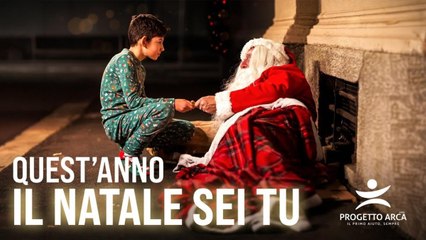 Babbo Natale è senzatetto: la campagna di Progetto Arca