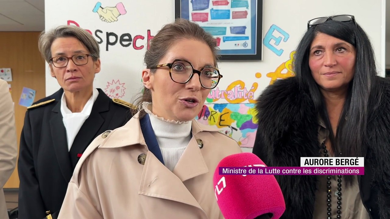Aurore Bergé en visite dans la Loire pour renforcer la lutte contre les discriminations